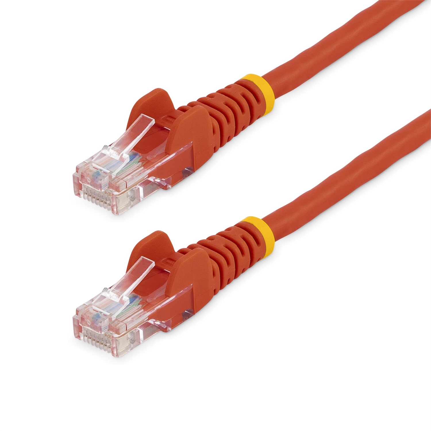 StarTech.com Cavo di Rete da 50cm Rosso Cat5e Ethernet RJ45 Antigroviglio Snagless U/UTP