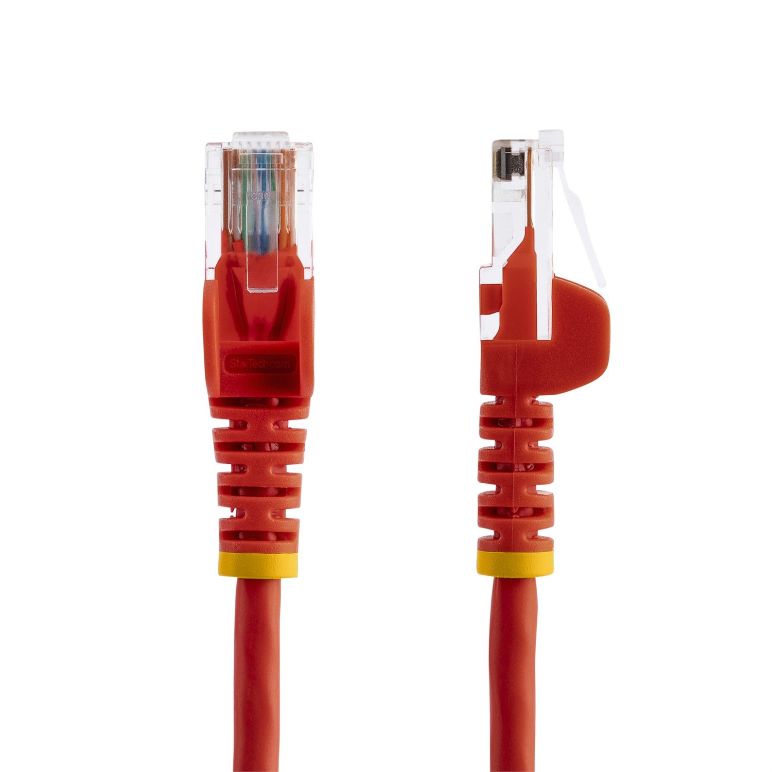 StarTech.com Cavo di Rete da 50cm Rosso Cat5e Ethernet RJ45 Antigroviglio Snagless U/UTP