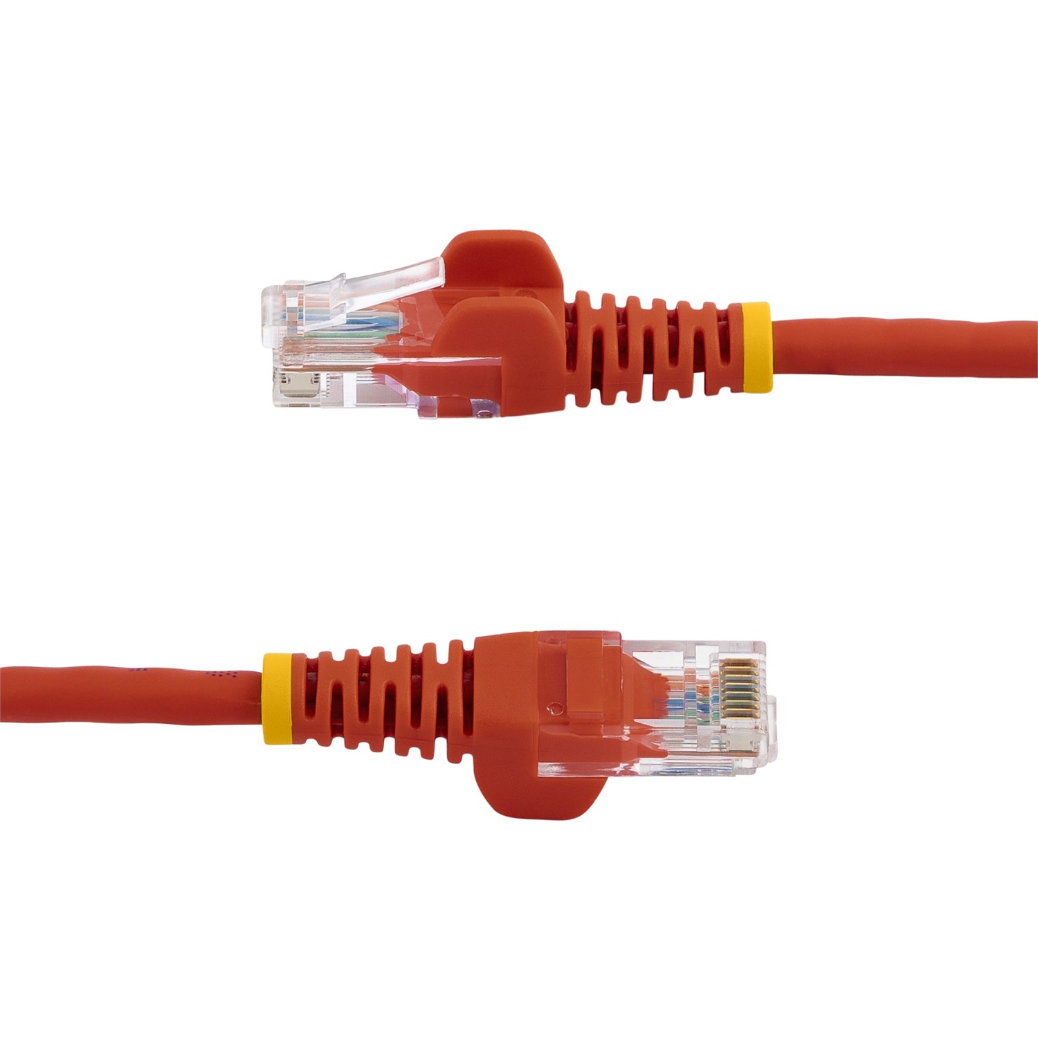 StarTech.com Cavo di Rete da 50cm Rosso Cat5e Ethernet RJ45 Antigroviglio Snagless U/UTP