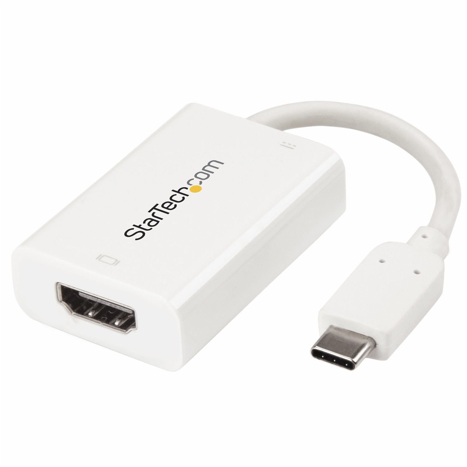 StarTech.com Adattatore Video USB-C a HDMI 4K 60Hz con USB Power Delivery - Bianco