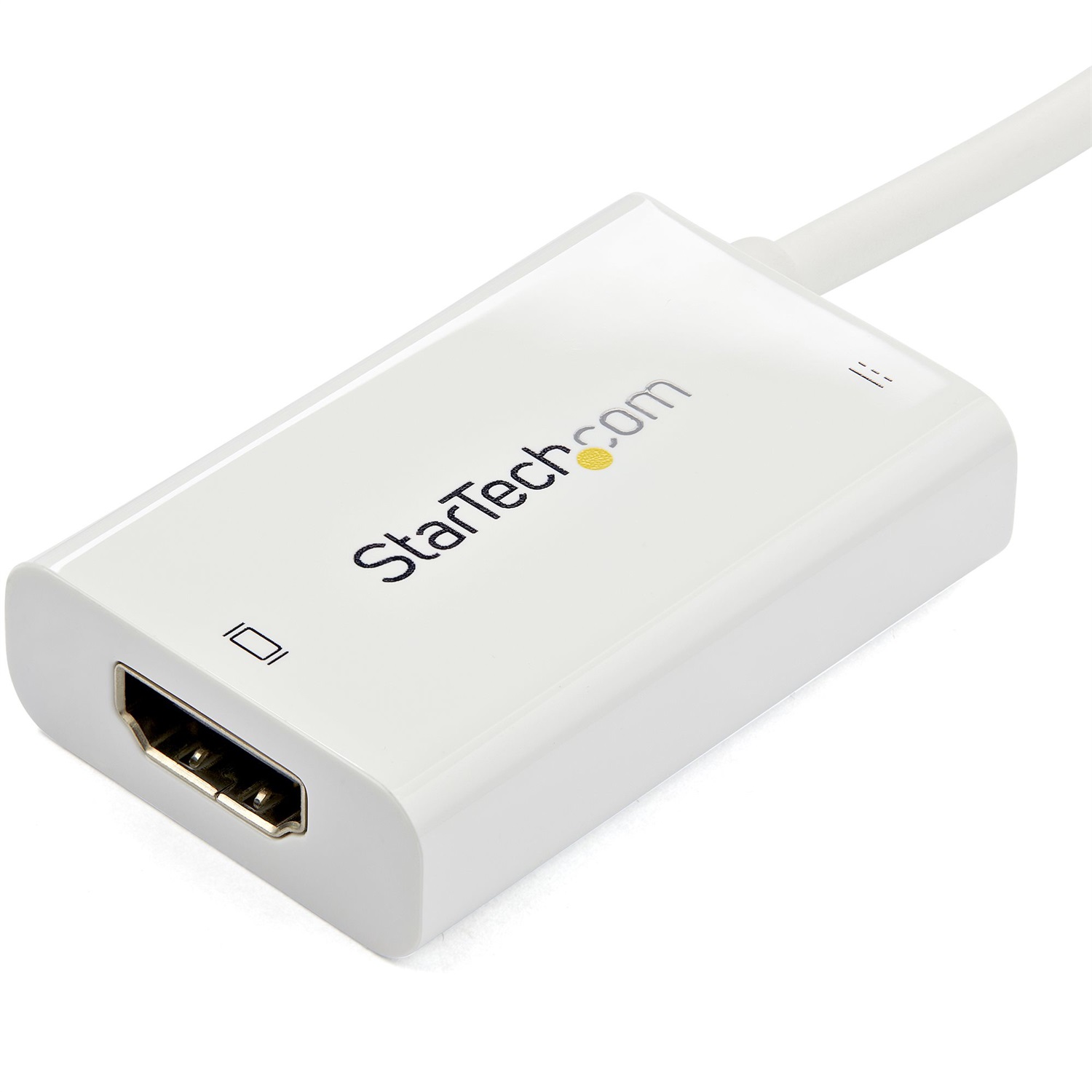 StarTech.com Adattatore Video USB-C a HDMI 4K 60Hz con USB Power Delivery - Bianco