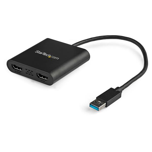 StarTech.com Adattatore USB a Dual HDMI - 4K 30Hz, USB 3.2 Gen 1, Compatibile Solo Windows