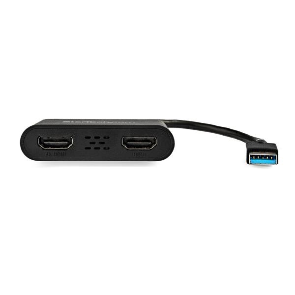 StarTech.com Adattatore USB a Dual HDMI - 4K 30Hz, USB 3.2 Gen 1, Compatibile Solo Windows