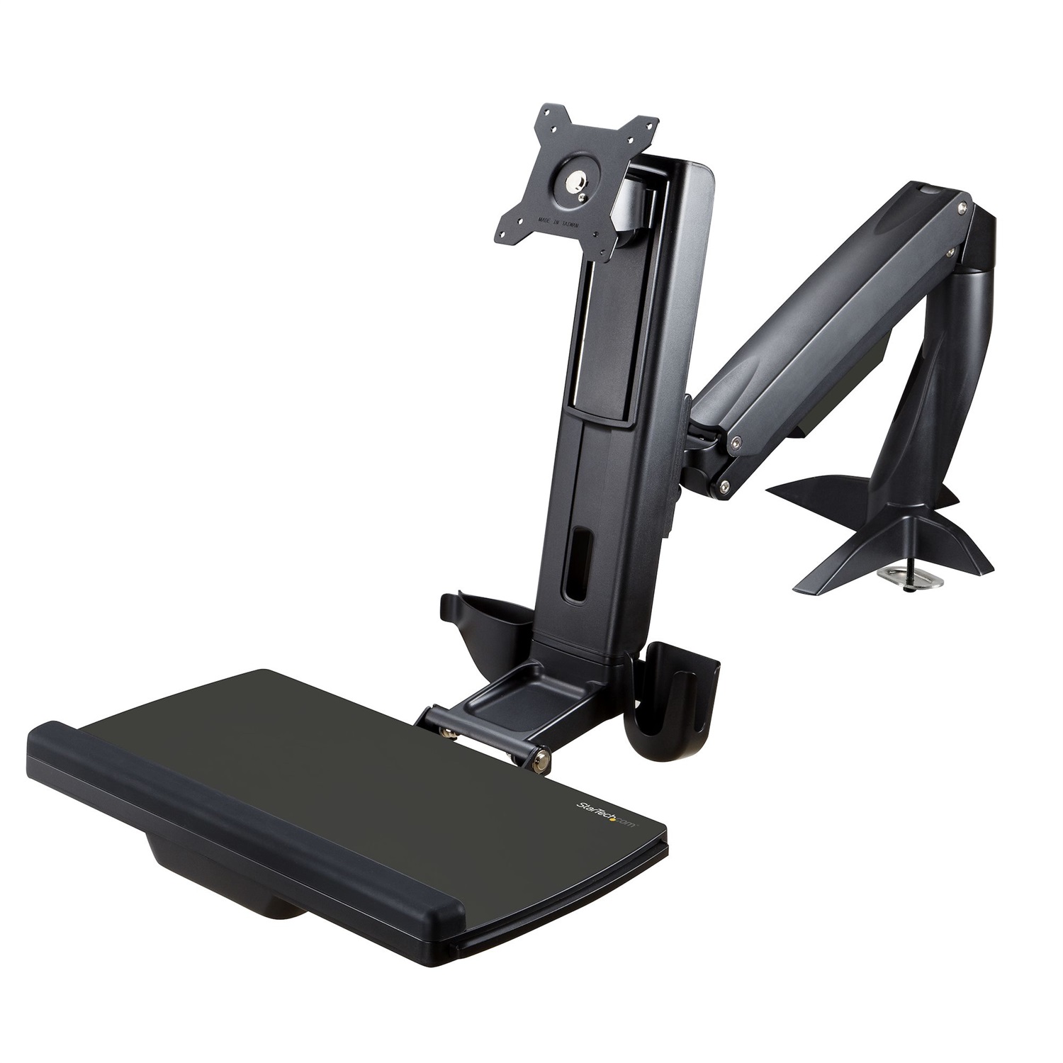 StarTech.com Braccio Regolabile da Scrivania Sit-Stand per Monitor VESA fino a 27