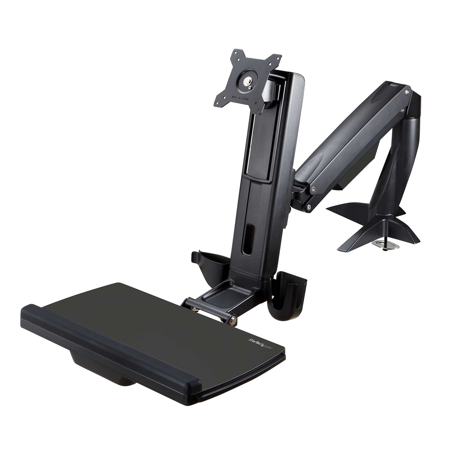 StarTech.com Braccio Regolabile da Scrivania Sit-Stand per Monitor VESA fino a 27
