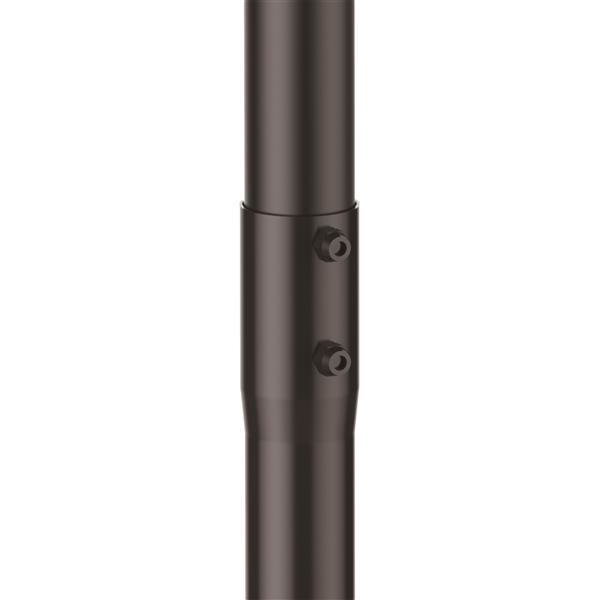 StarTech.com Supporto da soffitto per TV a schermo piatto - Staffa multidirezionale con asta telescopica regolabile da 2,5m a 2,9m - Supporta TV da 32