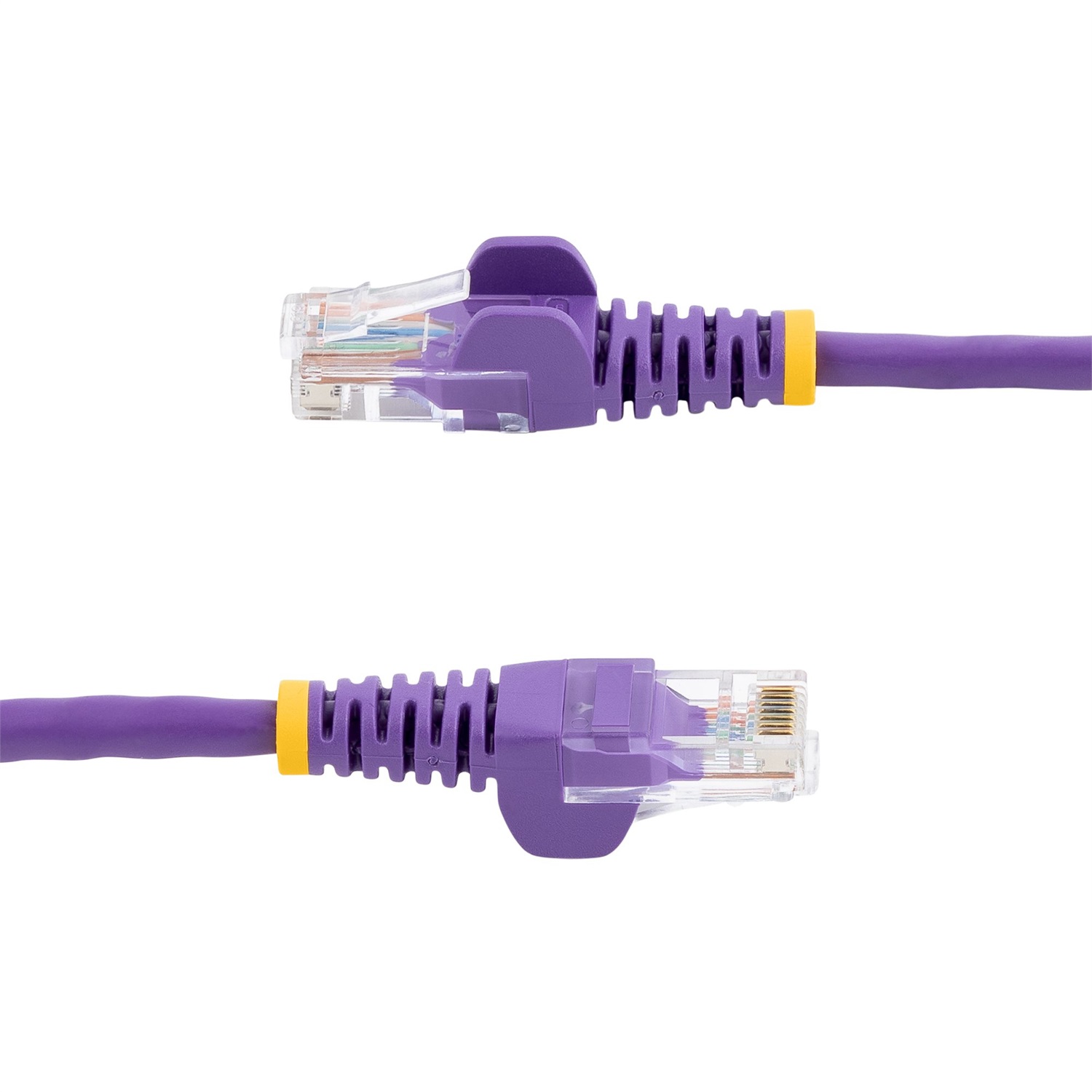 StarTech.com Cavo di Rete Cat5e da 7m Viola Antigroviglio RJ45 Snagless