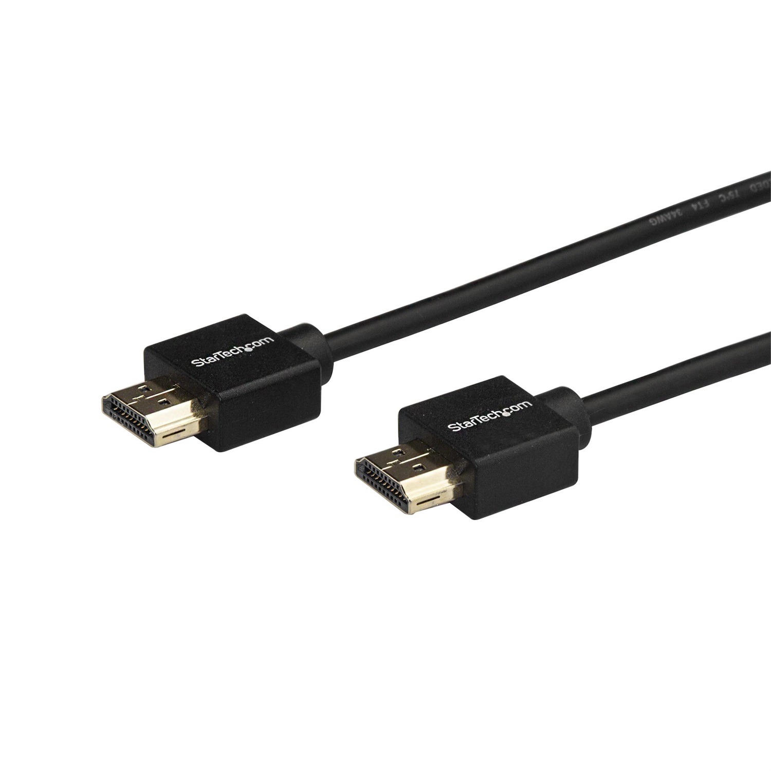 StarTech.com Cavo HDMI 2.0 Premium da 2m - Cavo HDMI High Speed 4K 60Hz con Ethernet, HDR10, Compatibilità 3D, Audio Return Channel (ARC), Connettori a Scatto