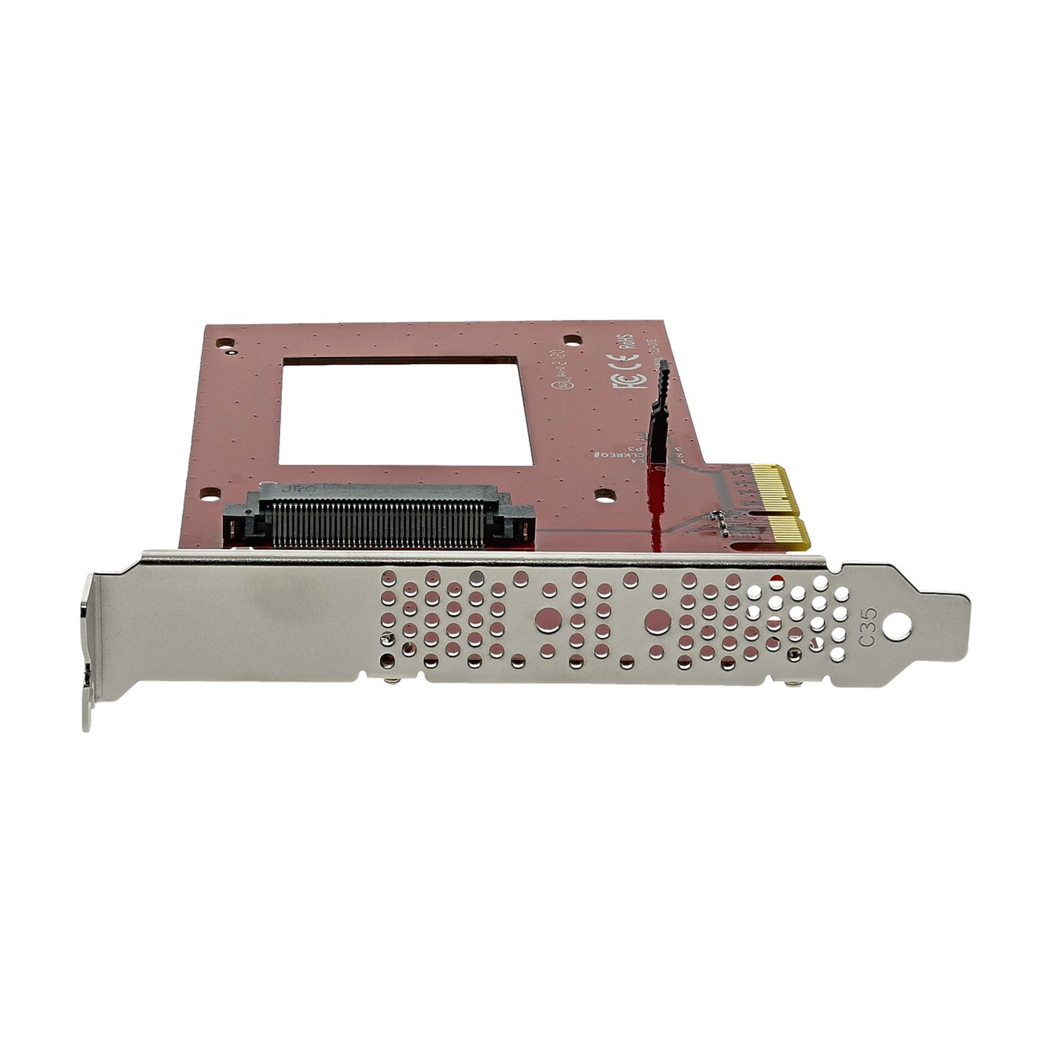 StarTech.com Scheda Adattatore PCI Express ad U.2 NVMe SSD - SFF-8639 da 2,5