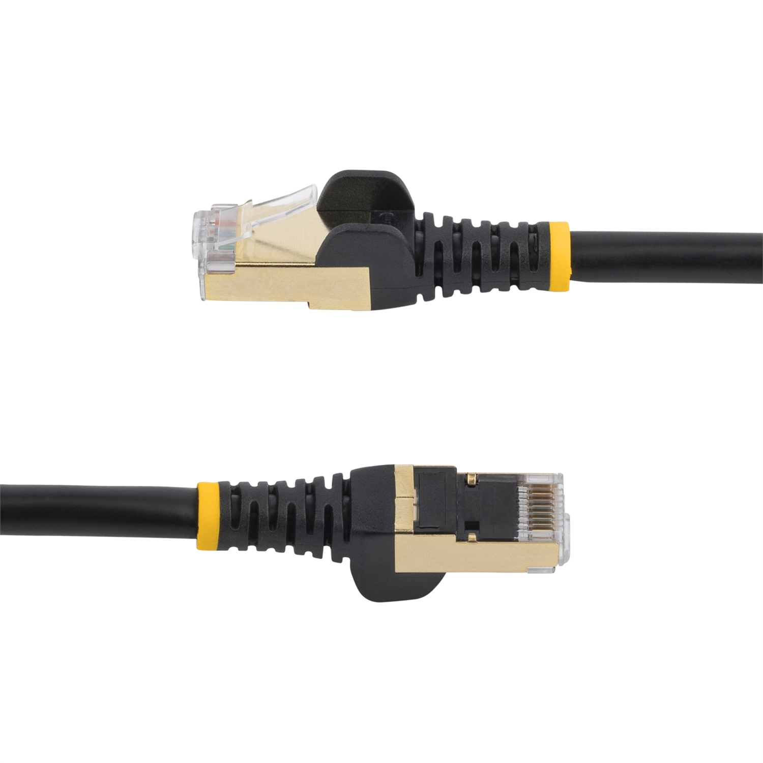 StarTech.com Cavo di Rete Ethernet Cat6a Schermato STP da 3m - Nero, RJ-45, U/FTP, Antigroviglio, Placcatura Oro