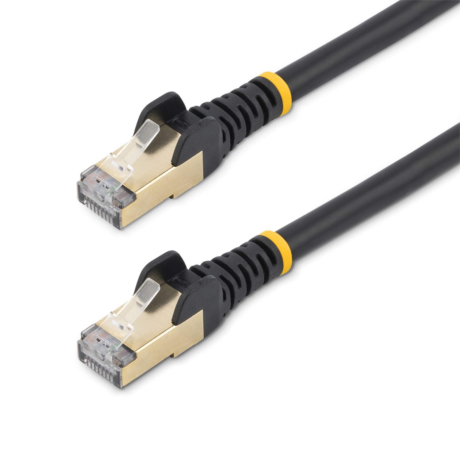 StarTech.com Cavo di Rete Ethernet Cat6a - Cavo Schermato STP da 2m - RJ-45 - Nero