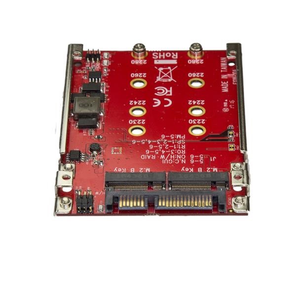 StarTech.com Adattatore per 2 Dischi SSD M.2 a SATA per alloggio da 2,5