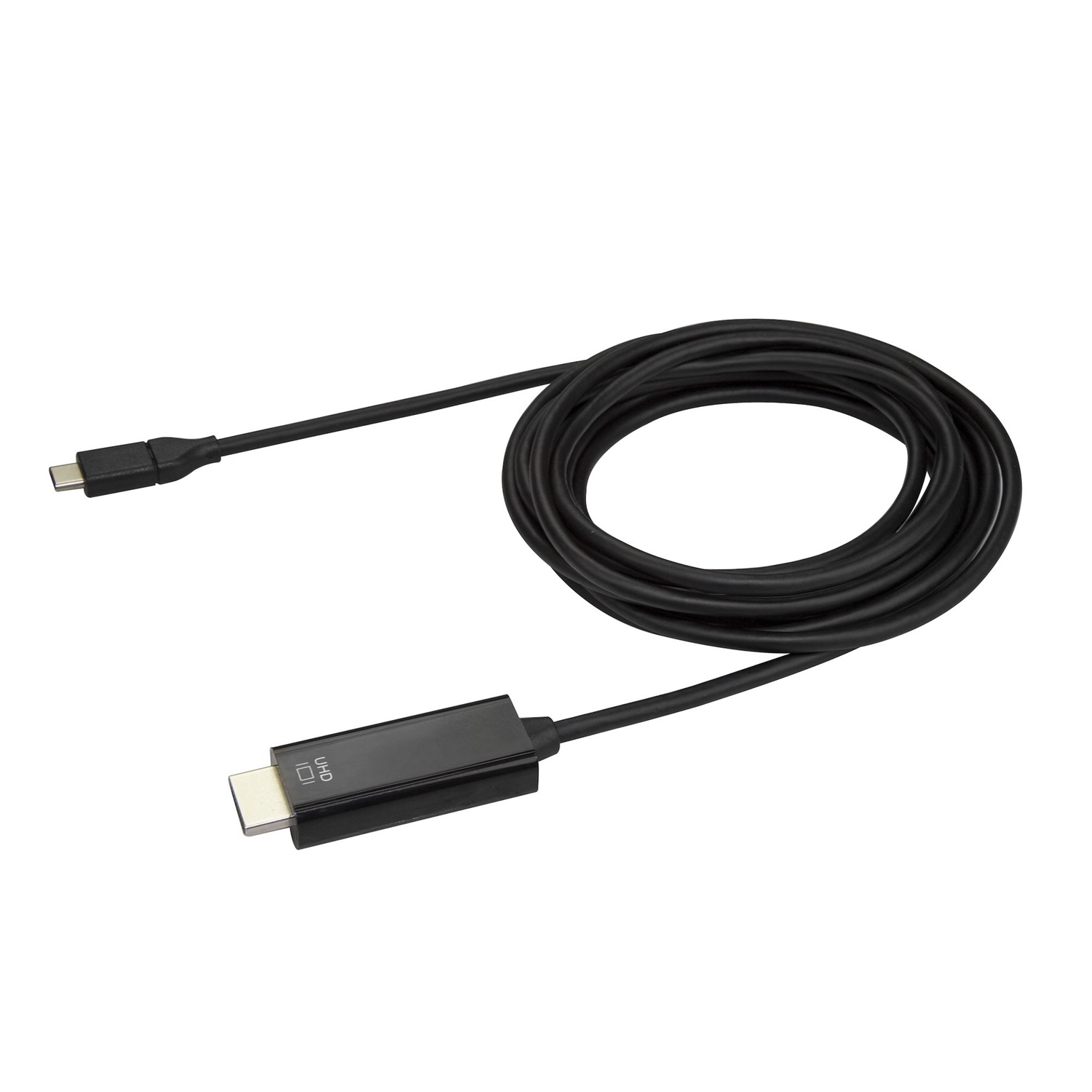 StarTech.com Cavo USB-C a HDMI da 3m - Adattatore HDMI 2.0 4K 60Hz - Compatibile Thunderbolt 3 - Nero