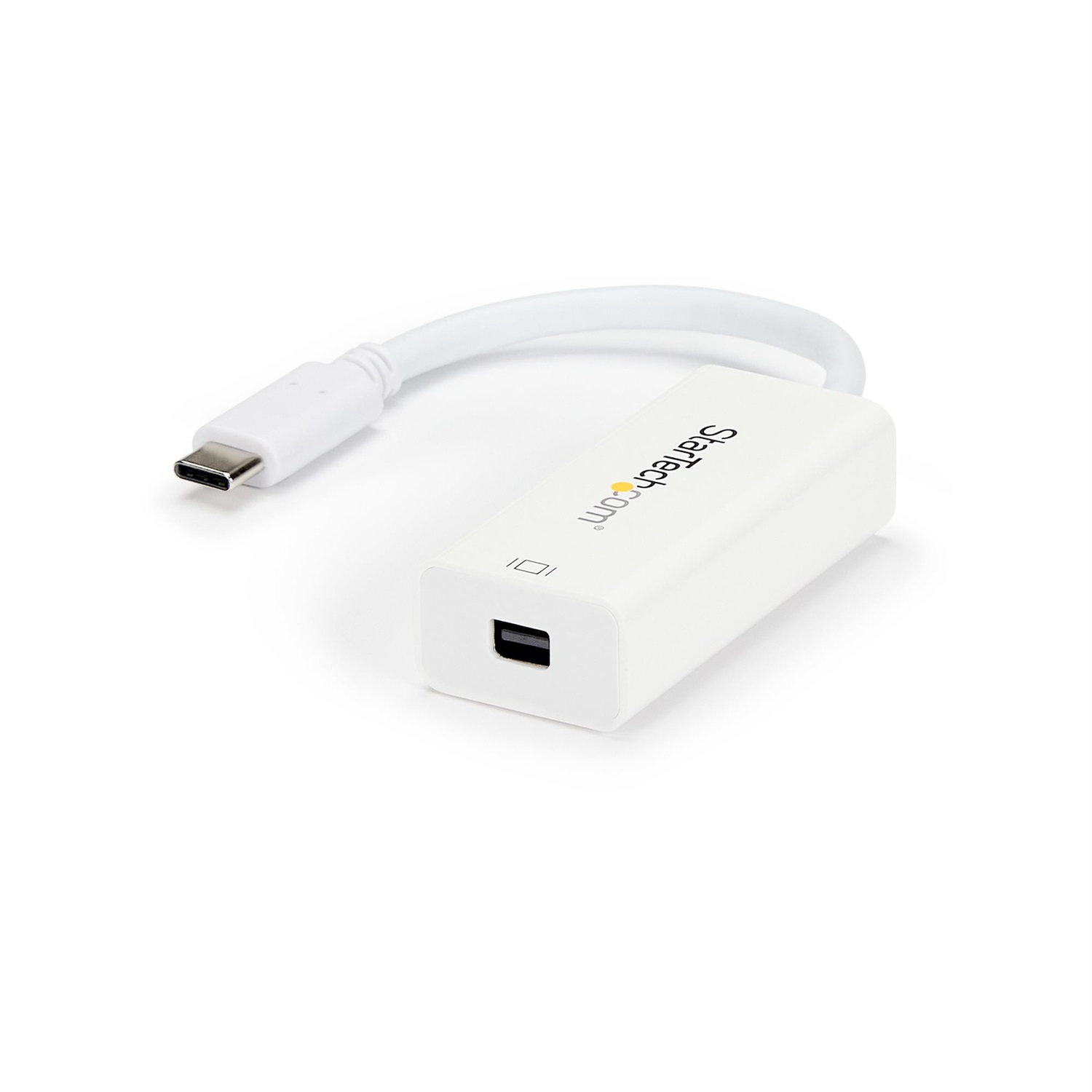 StarTech.com Adattatore USB-C a Mini DisplayPort - 4K 60Hz - Convertitore da USB 3.1 Type-C a Mini DP - Bianco - Versione aggiornata: CDP2MDPEC