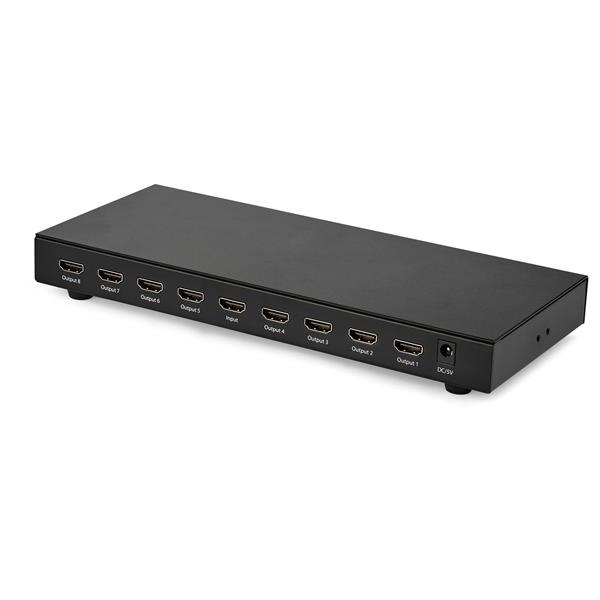 StarTech.com Splitter HDMI a 8-Porte 4K 60Hz - Supporto HDR - Audio Surround Sound 7.1 - Splitter video/audio