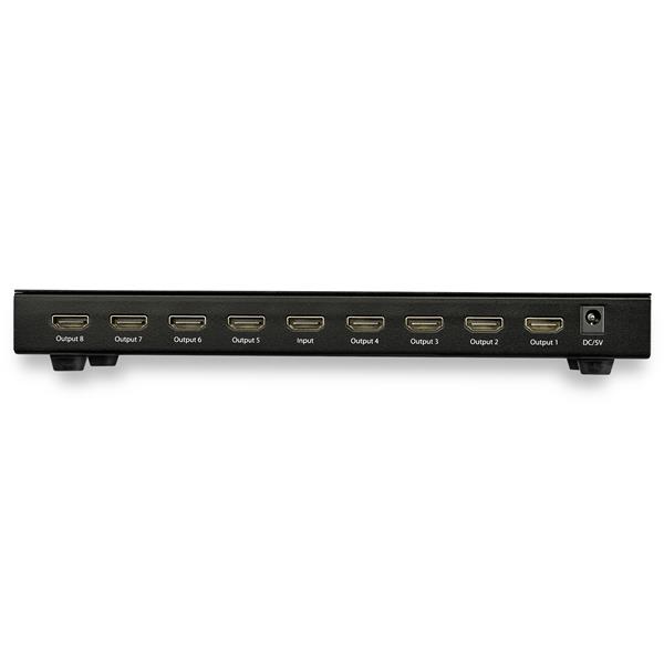 StarTech.com Splitter HDMI a 8-Porte 4K 60Hz - Supporto HDR - Audio Surround Sound 7.1 - Splitter video/audio