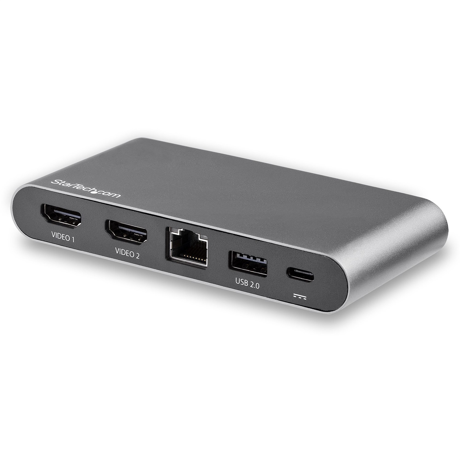 StarTech.com Adattatore Multi-porta USB-C per doppio monitor - 2 x 4K HDMI - 100W PD 3.0 - 2 porte USB-A - Gigabit Ethernet
