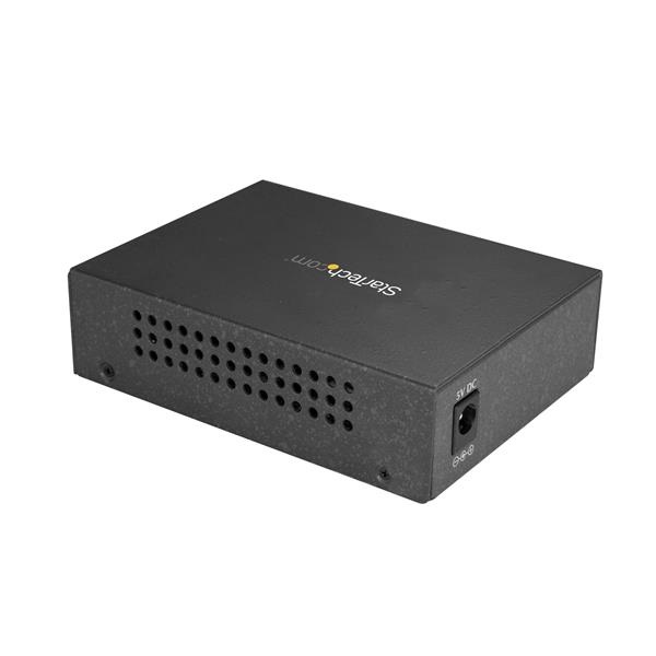 StarTech.com Convertitore Multimediale Gigabit Ethernet Gbe a Fibra SC - 1000Base-LX - Monomodale - 10Km, 1000 Mbit/s, 1310 nm, RJ-45, IEEE 802.1Q, IEEE 802.3