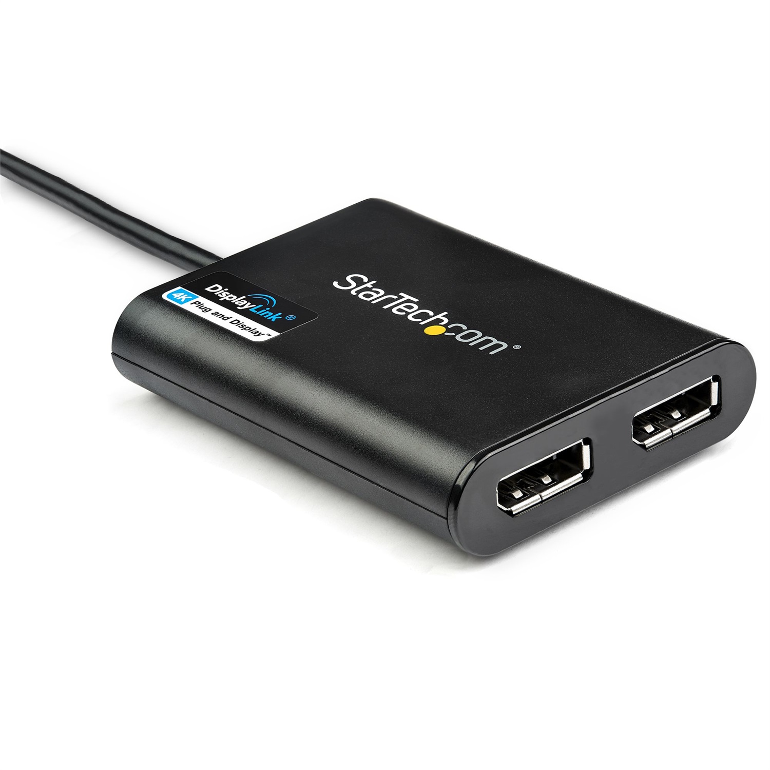 StarTech.com Adattatore USB a Due DisplayPort - 4K 60 Hz - USB 3.0 (5 Gbps) - Compatibile con Mac & PC - Modello USB32DP24K60
