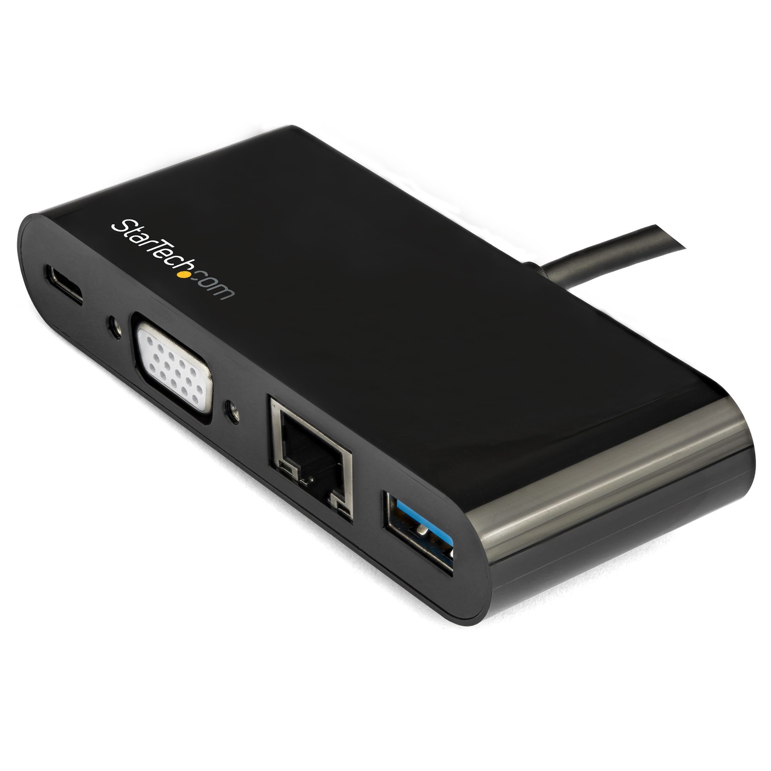 StarTech.com Adattatore Multiporta USB-C a VGA - Ricarica Power Delivery (60W) - USB 3.0 - Gigabit Ethernet - Compatibile con Mac, Windows e Chrome OS
