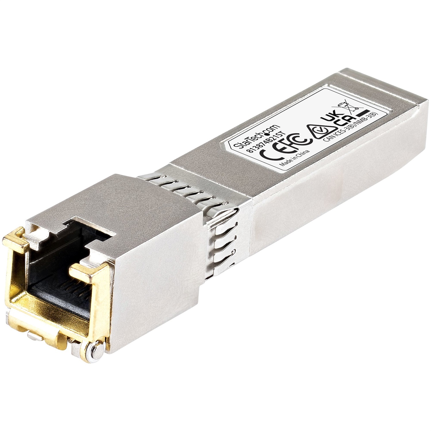 StarTech.com Modulo Ricetrasmettitore SFP Compatibile HP 813874-B21 - 10GBASE-T - Rame - 30m - RJ45 - 10Gbps