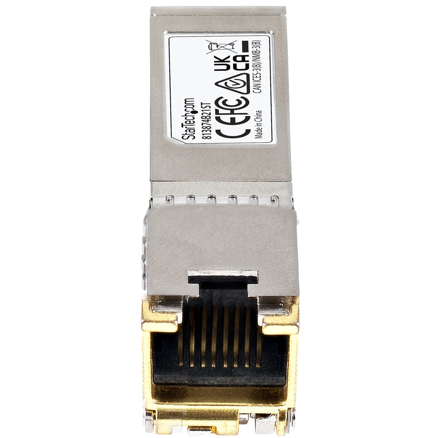 StarTech.com Modulo Ricetrasmettitore SFP Compatibile HP 813874-B21 - 10GBASE-T - Rame - 30m - RJ45 - 10Gbps