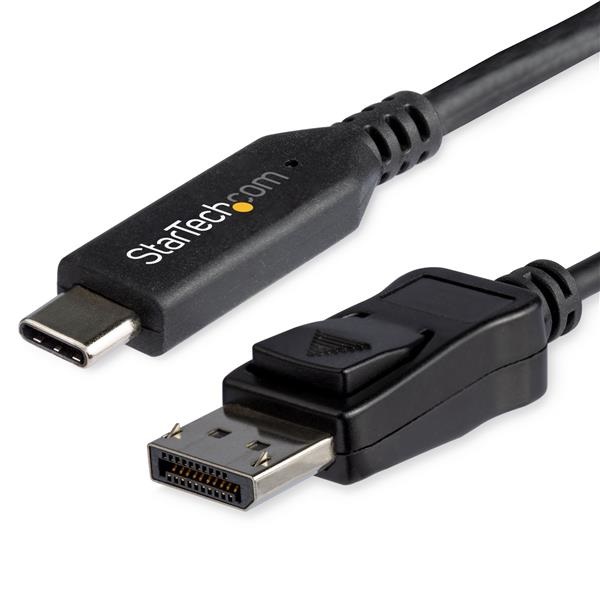 StarTech.com Cavo Adattatore USB-C a DisplayPort 1.4 da 1,8m - 8K 60Hz - Compatibile Thunderbolt 3 - HBR3, HDR, DSC