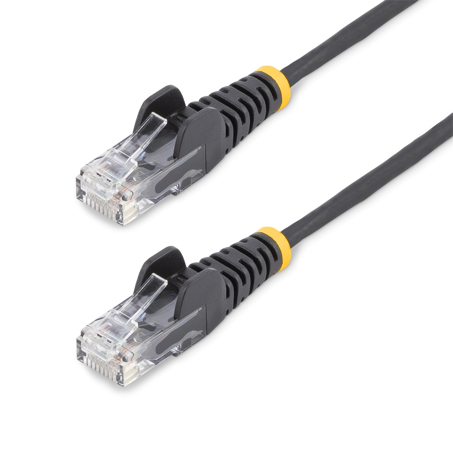 StarTech.com Cavo di Rete Ethernet Snagless CAT6 1m - Cavo Patch Antigroviglio Slim RJ45 Nero