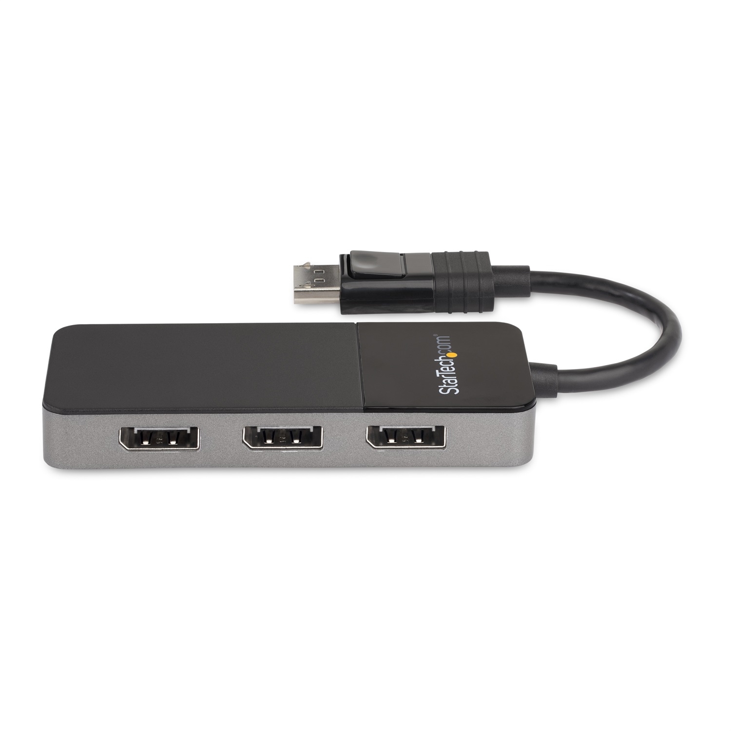 StarTech.com Hub MST DisplayPort a 3 Porte - Adattatore Multi-Monitor DP 1.4 - Sdoppiatore/Splitter Video 4K 30Hz - Uscite 3x DisplayPort - Alimentazione via USB - Solo Windows