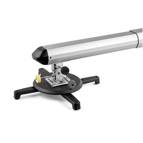 StarTech.com Supporto a parete universale per proiettore - Ottica corta e ultra corta - Fino a 15 Kg - Inclinazione e Rotazione - Regolabile da 42 a 70 cm