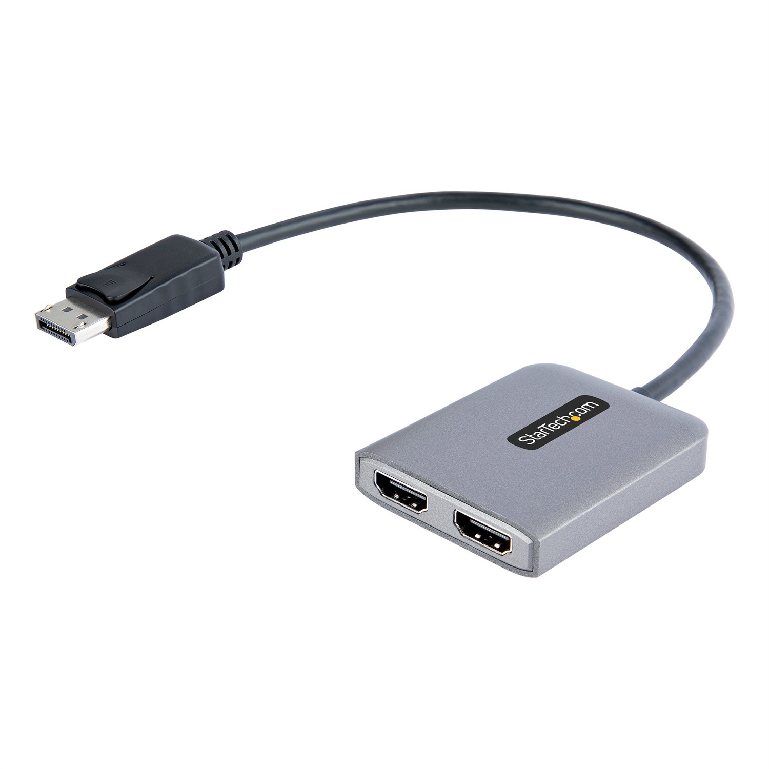 StarTech.com Adattatore da DisplayPort a HDMI - MST Hub 1.4 con Cavo da 30 cm - Convertitore Doppio HDMI 4K 60Hz - Splitter DP 1.4 a 2x HDMI - Supporto DSC e HBR3