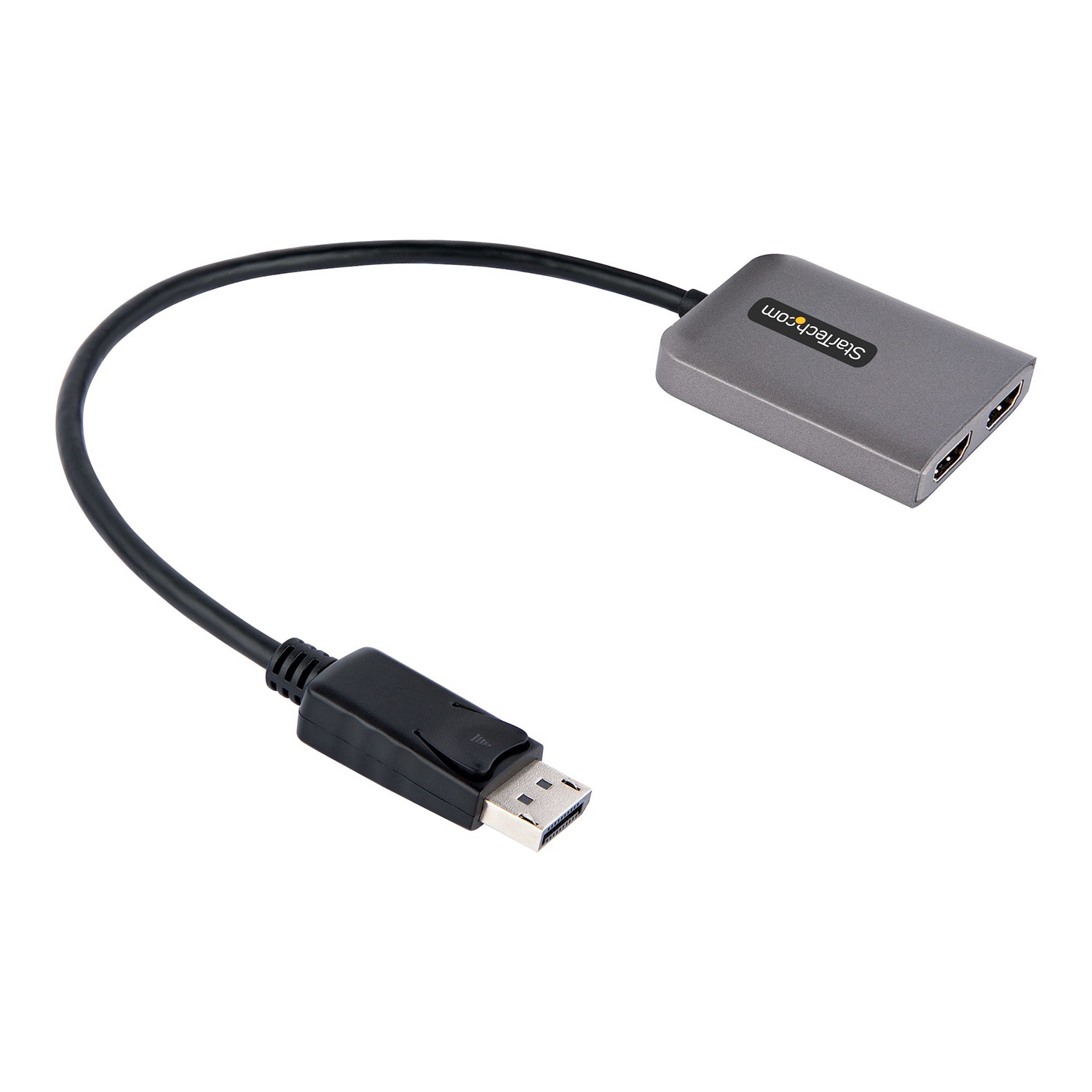 StarTech.com Adattatore da DisplayPort a HDMI - MST Hub 1.4 con Cavo da 30 cm - Convertitore Doppio HDMI 4K 60Hz - Splitter DP 1.4 a 2x HDMI - Supporto DSC e HBR3