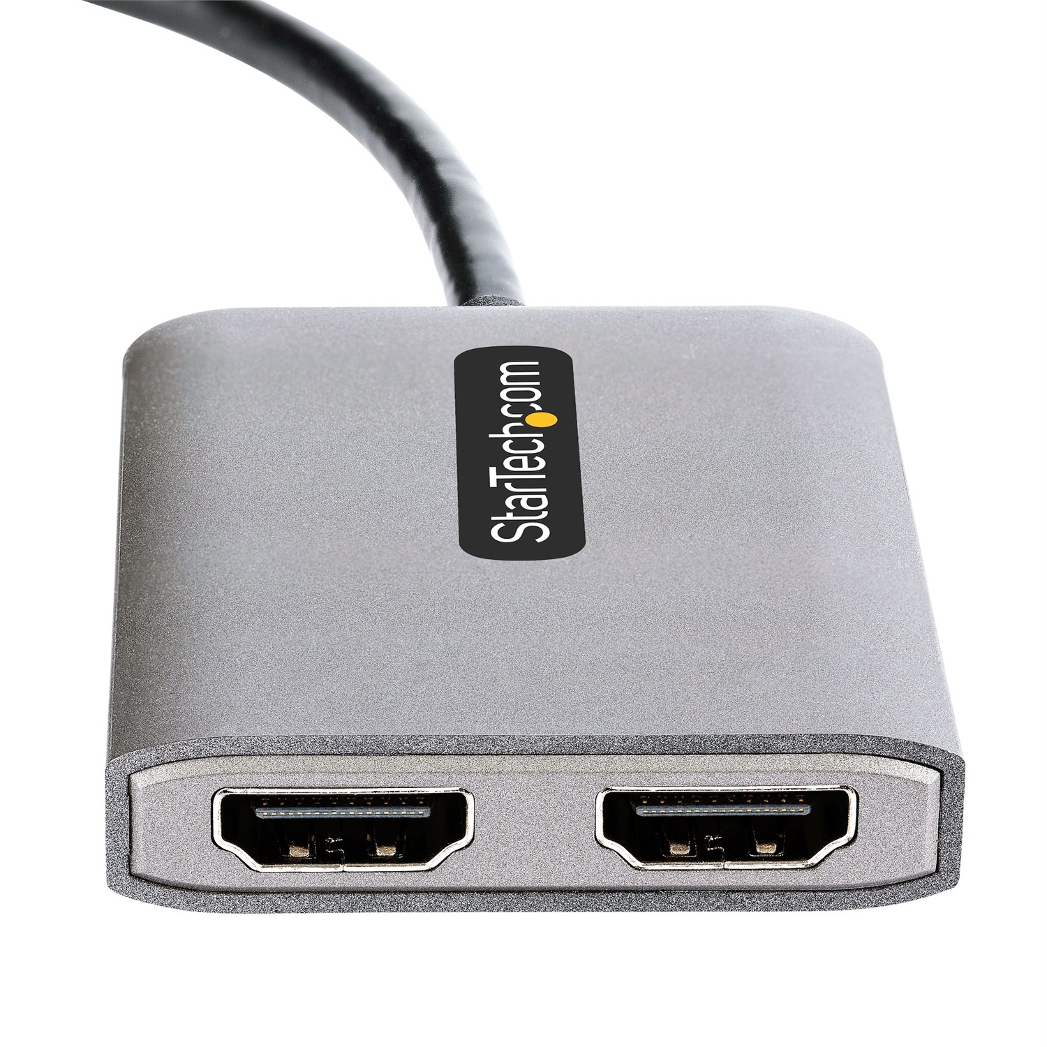 StarTech.com Adattatore da DisplayPort a HDMI - MST Hub 1.4 con Cavo da 30 cm - Convertitore Doppio HDMI 4K 60Hz - Splitter DP 1.4 a 2x HDMI - Supporto DSC e HBR3