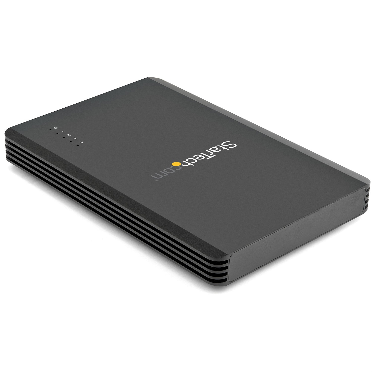 StarTech.com M2E4BTB3 Box Esterno Thunderbolt 3 per 4 SSD M.2 NVMe, 40Gbps, Alimentatore da 72W, Nero