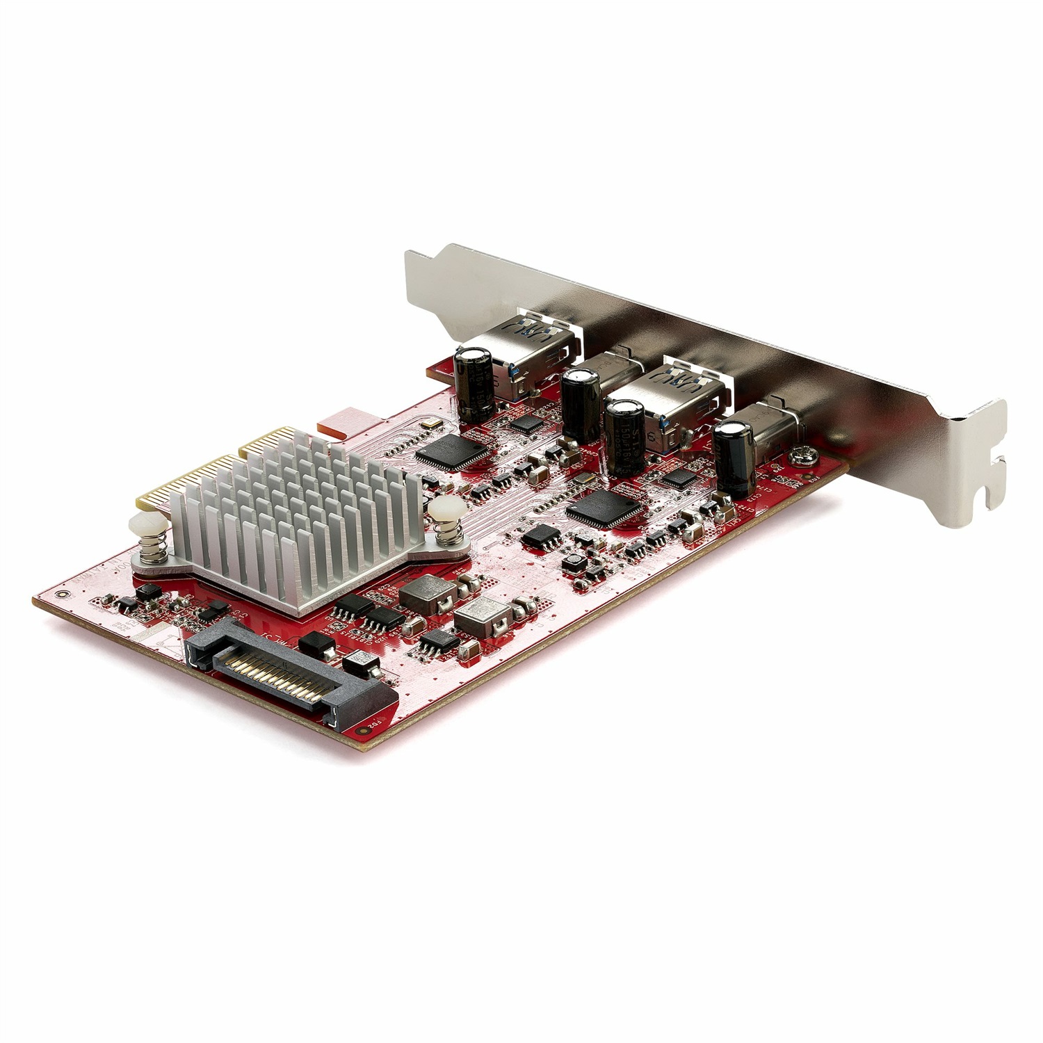 StarTech.com Scheda PCI Express USB a 4 porte - Scheda di espansione PCIe USB 10Gbps con 2 controller, 2 porte USB-C e 2 porte USB-A (USB 3.2 Gen 2) - Profilo completo