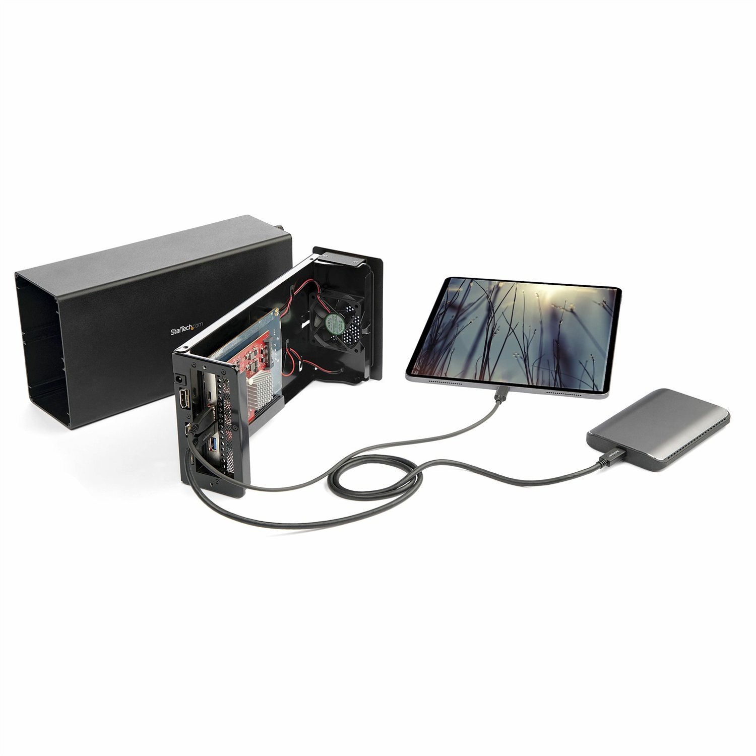 StarTech.com Scheda PCI Express USB a 4 porte - Scheda di espansione PCIe USB 10Gbps con 2 controller, 2 porte USB-C e 2 porte USB-A (USB 3.2 Gen 2) - Profilo completo