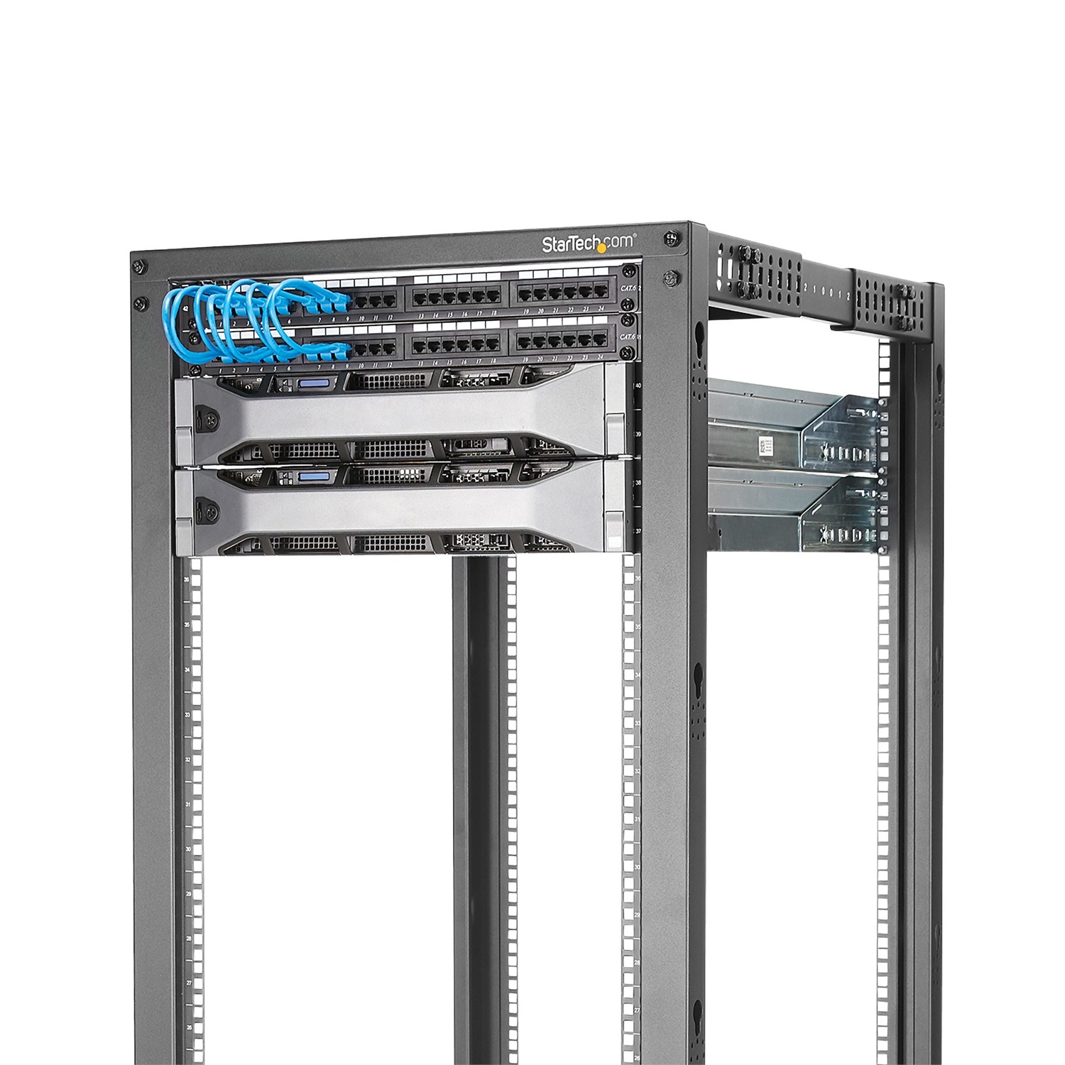 StarTech.com Server Rack a Telaio Aperto 15U 19