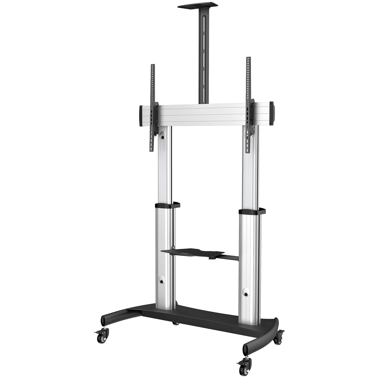 StarTech.com Mobile TV Stand Girevole su Ruote - Carrello Porta TV Universale per Schermi da 60-100