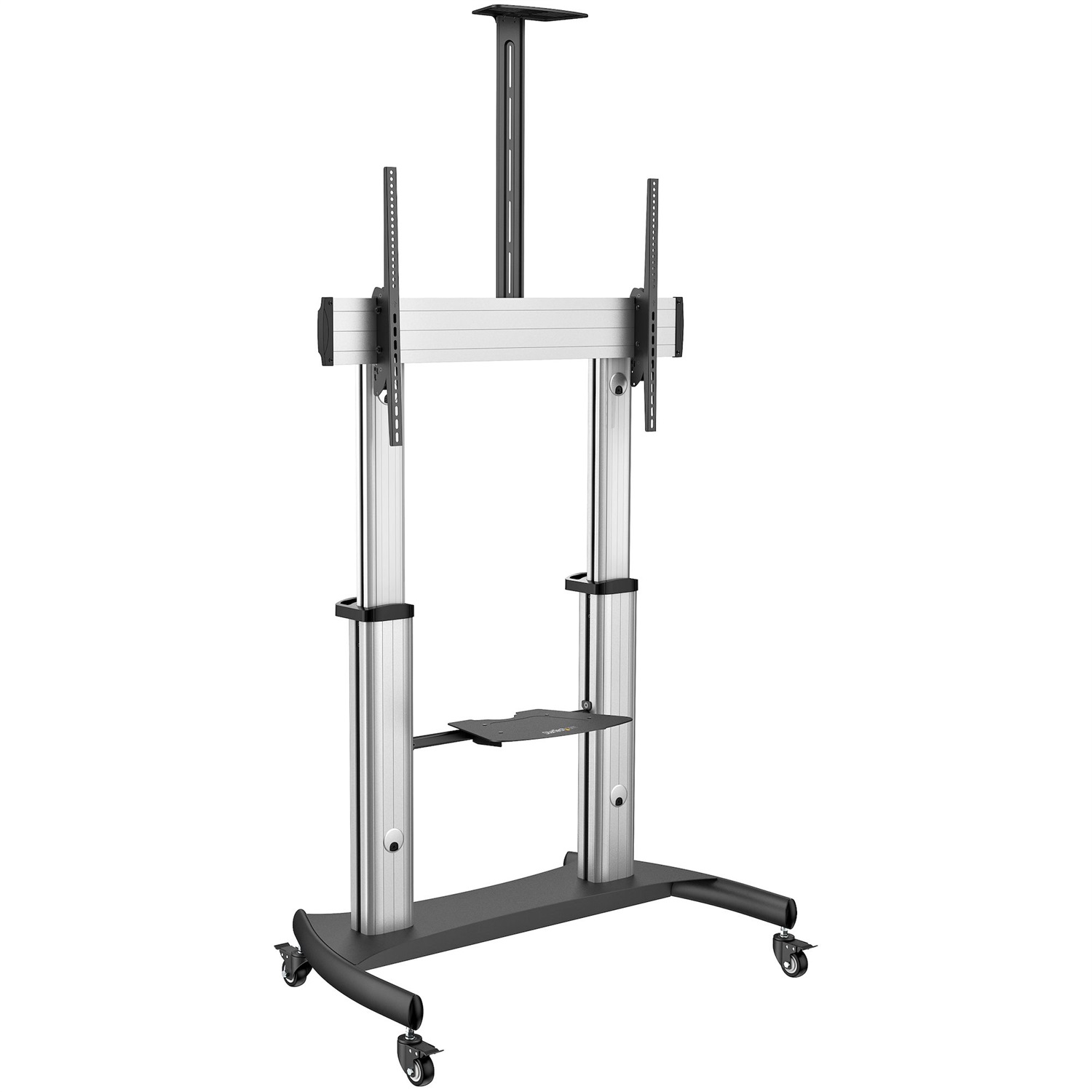 StarTech.com Mobile TV Stand Girevole su Ruote - Carrello Porta TV Universale per Schermi da 60-100