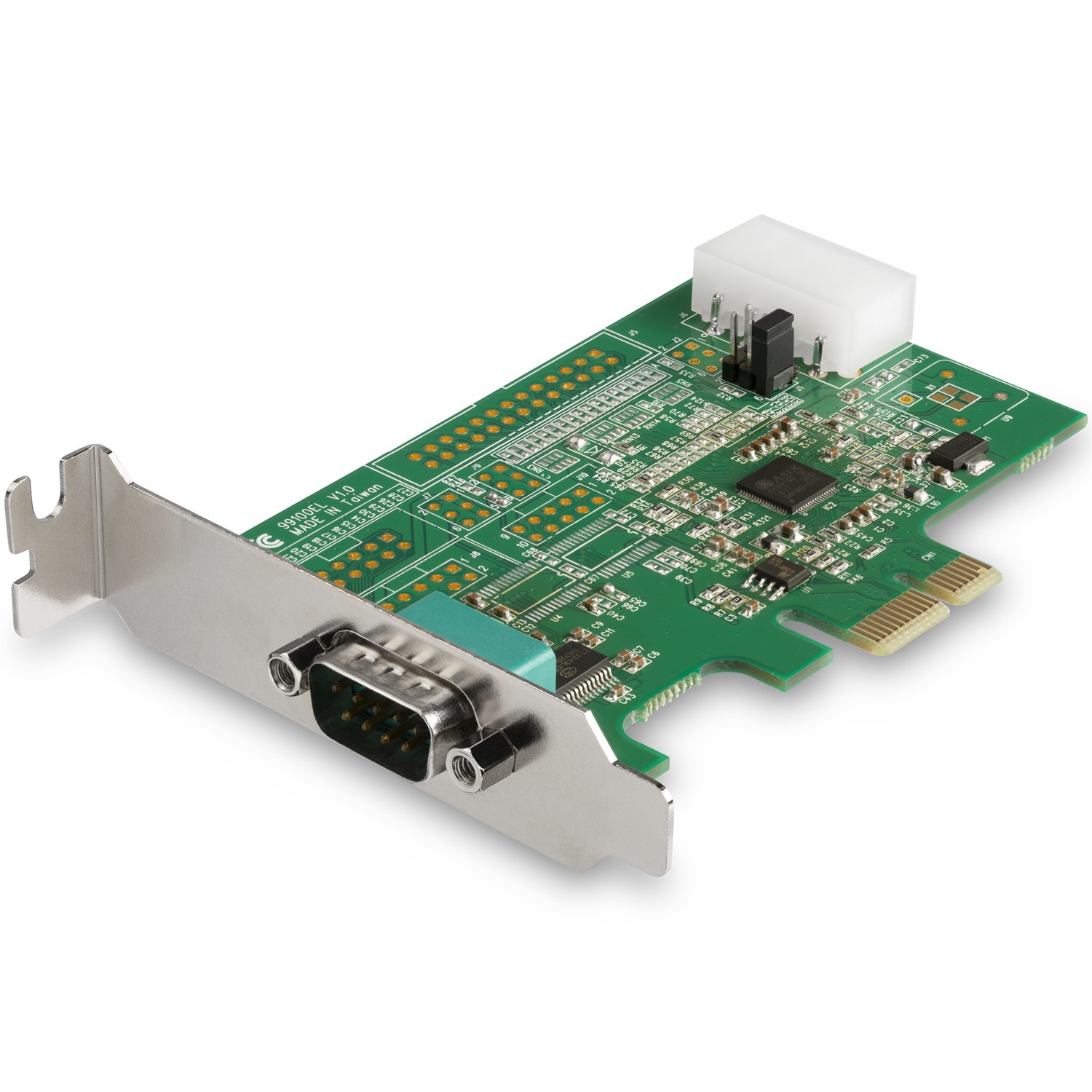 StarTech.com Scheda Adattatore Seriale PCI Express RS232 a 4 Porte PEX4S953 - Scheda Controller Host Seriali con UART 16950 - Compatibile con Windows e Linux