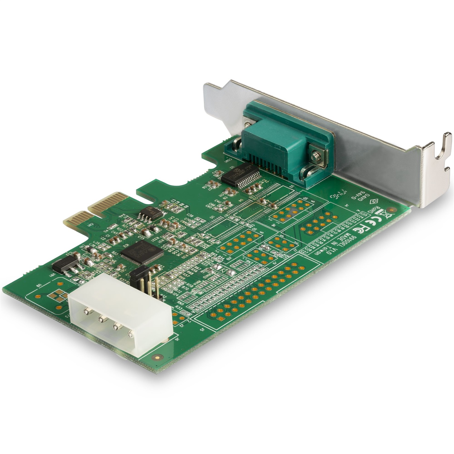 StarTech.com Scheda Adattatore Seriale PCI Express RS232 a 4 Porte PEX4S953 - Scheda Controller Host Seriali con UART 16950 - Compatibile con Windows e Linux