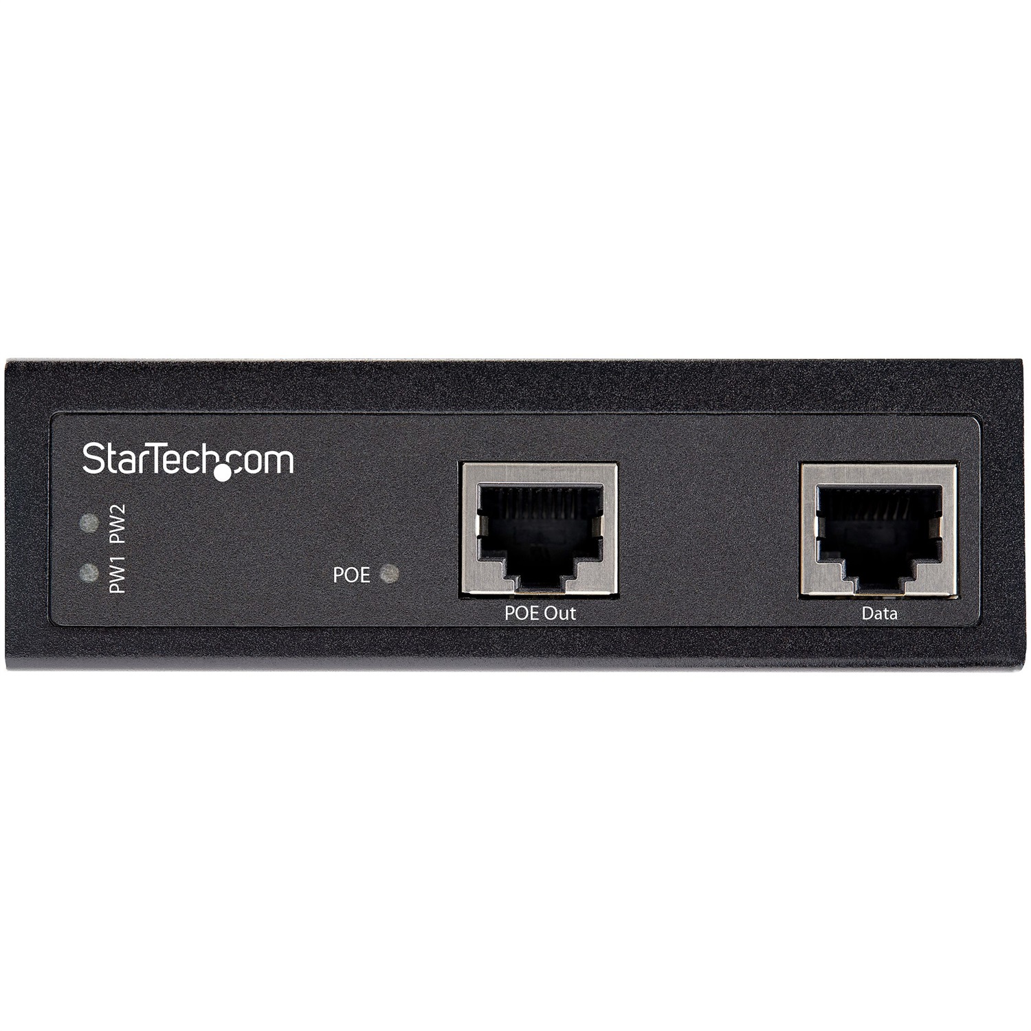 StarTech.com PoE Injector Gigabit Industriale - Alta Velocità/Alta Potenza 90W - 802.3bt PoE 48V-56VDC - Iniettore PoE Montabile su Guida DIN - Adattatore Power Over Ethernet -40C a 75C