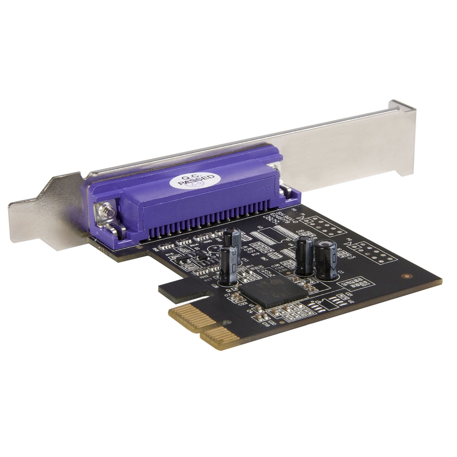 StarTech.com PEX1P2 Scheda di Interfaccia e Adattatore Interno Parallelo PCIe 1.0a - Nero, Acciaio