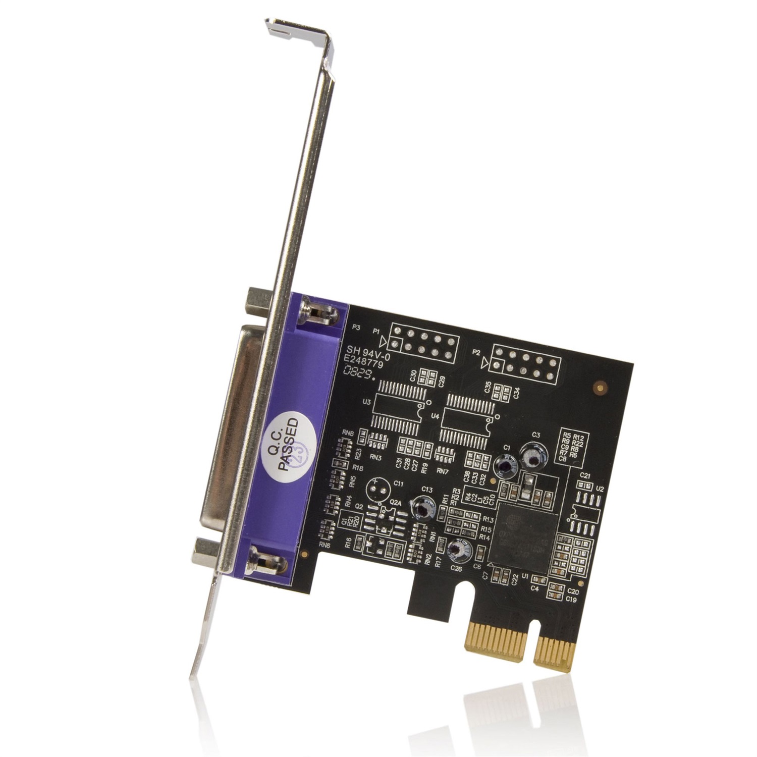 StarTech.com PEX1P2 Scheda di Interfaccia e Adattatore Interno Parallelo PCIe 1.0a - Nero, Acciaio