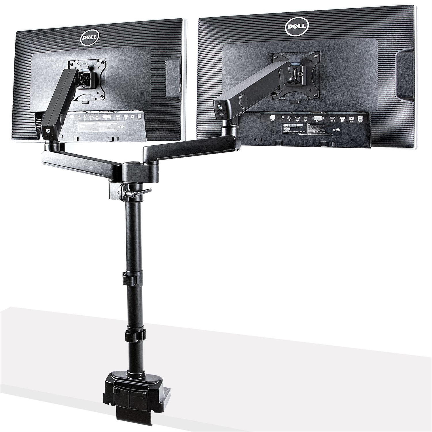 StarTech.com Supporto Doppio Monitor ARMDUALPIVOT - Braccio Snodato per 2 Monitor VESA fino a 32