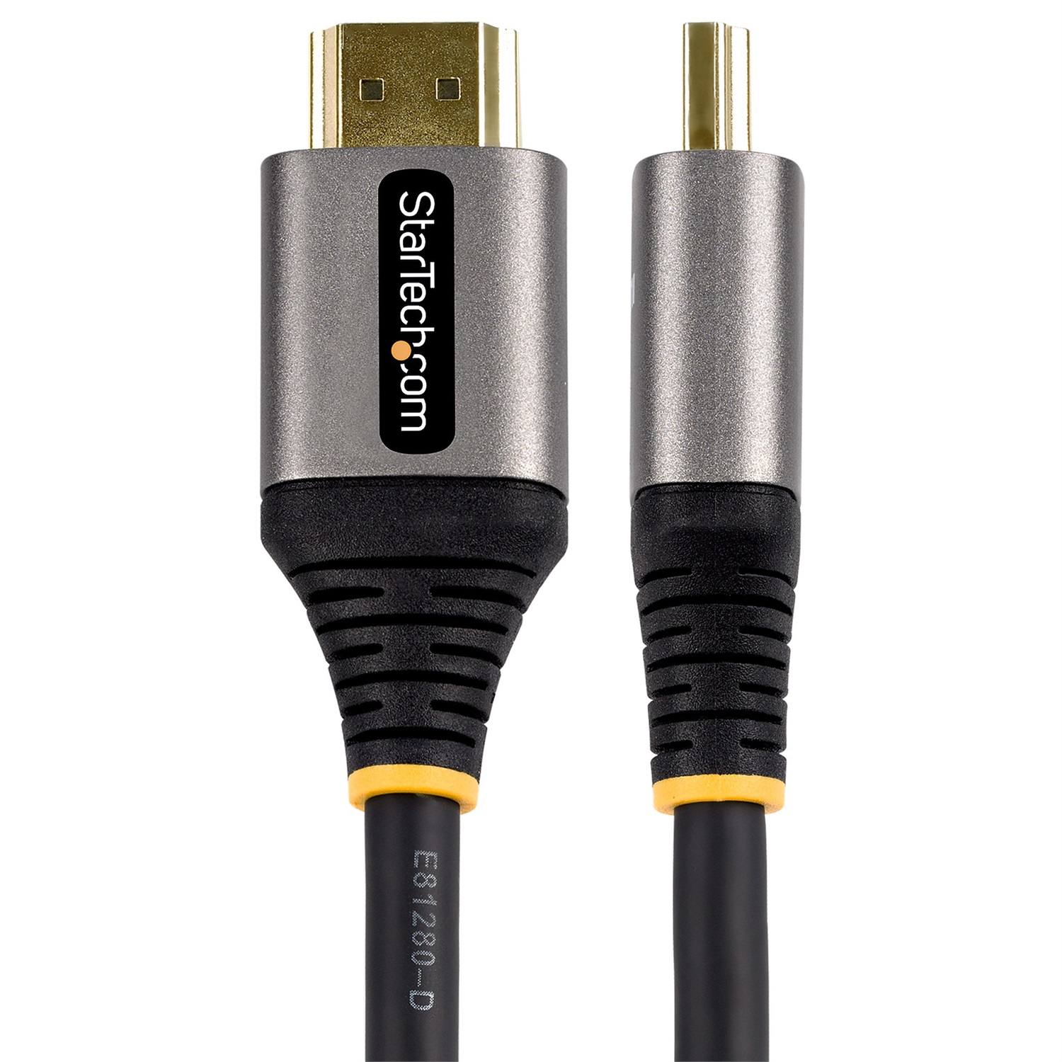 StarTech.com Cavo HDMI 2.1 8K da 3 m - Cavo HDMI certificato ad alta velocità 48Gbps - Supporto video Ultra HD 8K 60Hz/4K 120Hz con HDR10 e eARC - Rivestimento in TPE flessibile