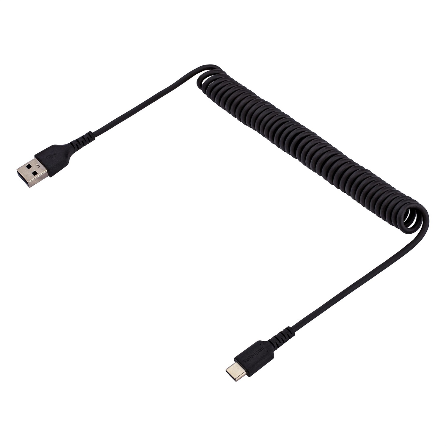 StarTech.com Cavo USB C 2.0 Ricarica Veloce 1M in Fibra Aramidica e TPE, Maschio-Maschio