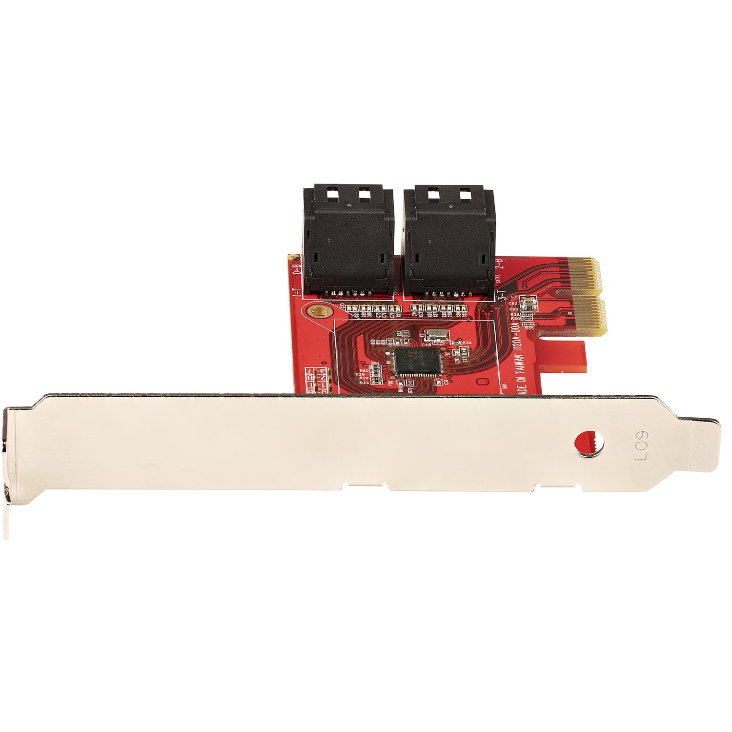 StarTech.com Scheda di Espansione PCIe SATA a 4 Porte 6 Gbps - Profilo Basso/Alto - Chipset ASM1062 Senza RAID - Compatibile con SSD/HDD