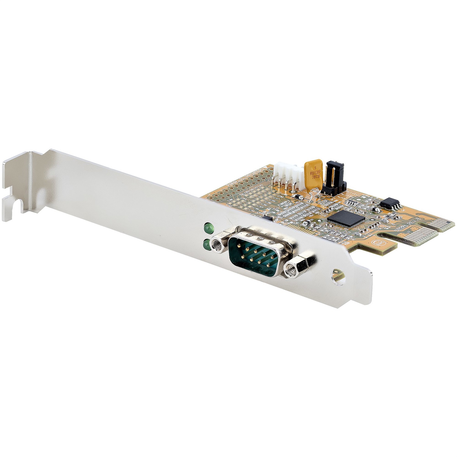 StarTech.com Scheda Seriale PCI Express a 1 Porta - Interfaccia Serial RS232 (DB9) con 16C1050 UART, Ritenzione COM, Staffe Standard o Basso Profilo, Compatibile con Windows e Linux