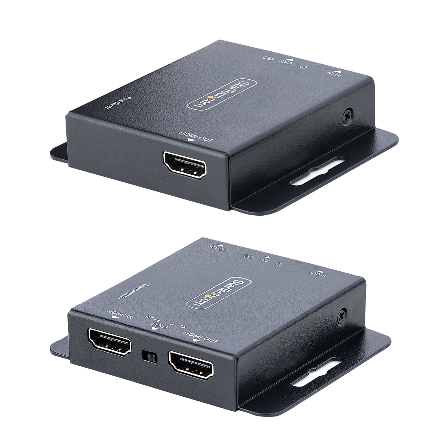 StarTech.com Extender HDMI 4K 30Hz su Ethernet CAT6/CAT5 - Kit Trasmettitore e Ricevitore con Telecomando IR, Distanza fino a 40m per 4K o 70m per 1080p, Modello EXTEND-HDMI-4K40C6P1